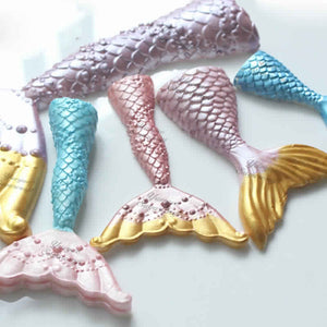 Mermaid Tail 3D Silicone Mold (2 Pieces)