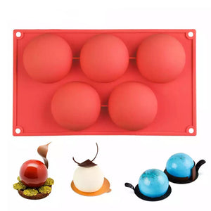 Half Sphere Silicone Mold (10 Sizes Available)