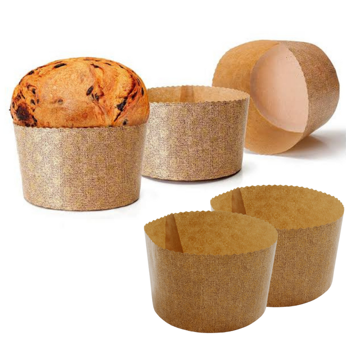 Disposable Large Panettone Mold (2 Pieces)