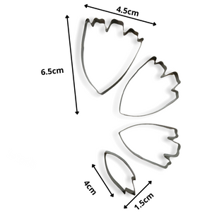 Carnation Flower Cutter Set (7 Pieces)