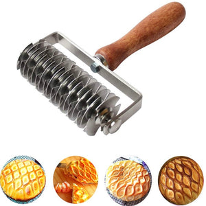 Lattice Pastry Roller & Cutter