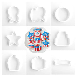 Captain America Cutter Set (8 Pieces)