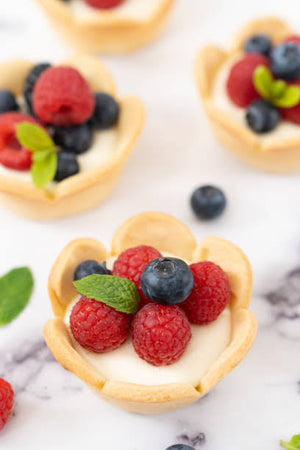 Baked Sweet Flower Tart Crust (3.5cm)- 12 Pieces (Only Cairo & Giza)