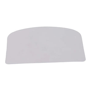 Flexible Plastic Rectangular Cake Scraper (2 Pieces)