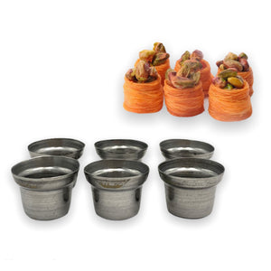 Mini Kunafa Molds - 5 pieces (Size 3.0 x 2.3cm) (outlet)