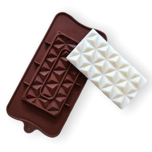 Geometric Chocolate Bar Silicone Mold