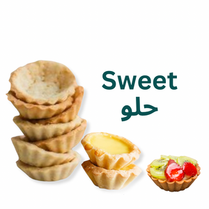 Baked Sweet Tart Crust (3.5cm)- 12 Pieces (Only Cairo & Giza)