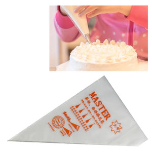 Light Disposable Piping Bags- 50 Pieces (3 Sizes Available)