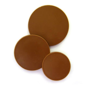Circle Chocolate Garnish Silicone Mold