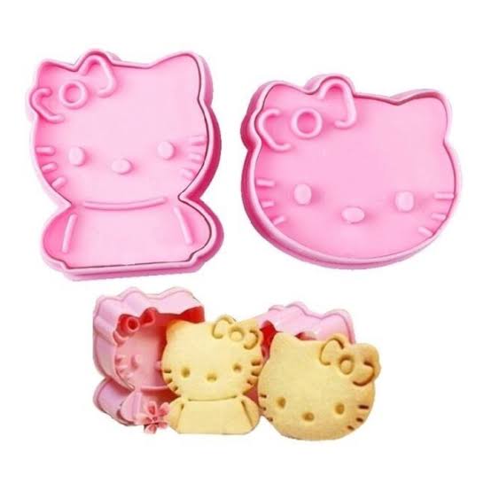 Hello Kitty Cutter & Stamp Set (2 pieces)