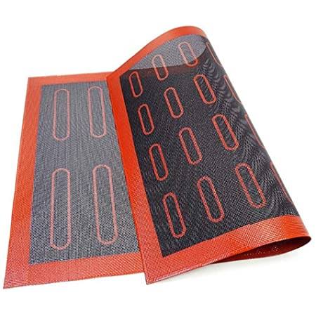 Double Sided Perforated Eclair Silicone Baking Mat (2 sizes available)