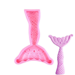 Large Mermaid Tail Silicone Mold