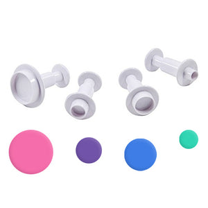 Circle Plunger Cutters (Set of 4)